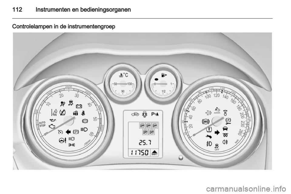 OPEL ZAFIRA TOURER 2013.5  Gebruikershandleiding (in Dutch) 