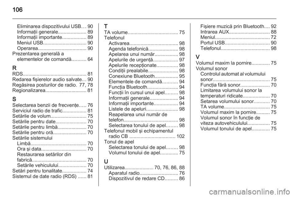 OPEL ADAM 2013  Manual pentru sistemul Infotainment (in Romanian) 