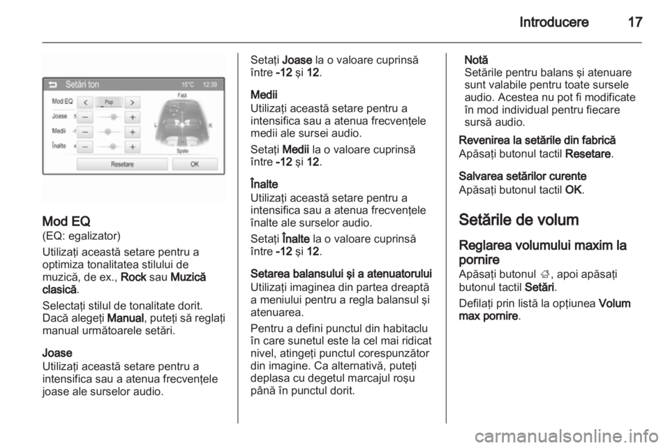 OPEL ADAM 2013.5  Manual pentru sistemul Infotainment (in Romanian) 