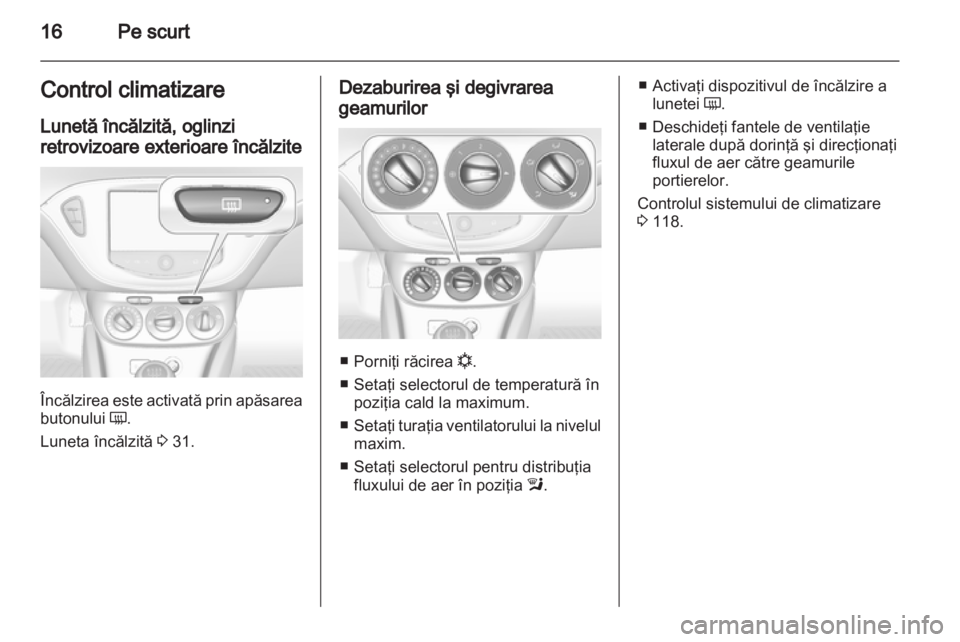 OPEL ADAM 2013.5  Manual de utilizare (in Romanian) 
