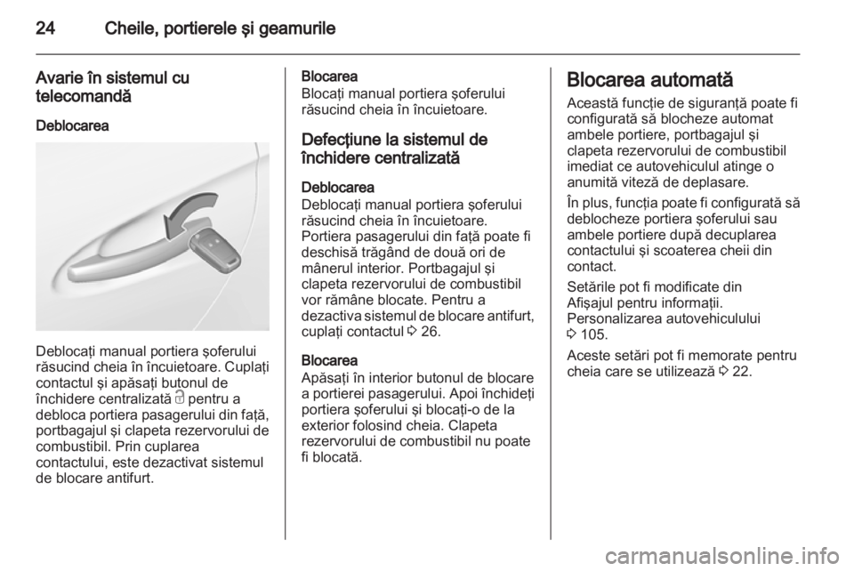 OPEL ADAM 2013.5  Manual de utilizare (in Romanian) 