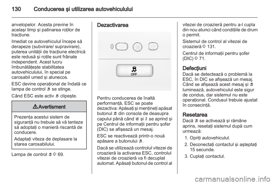 OPEL AMPERA 2012  Manual de utilizare (in Romanian) 