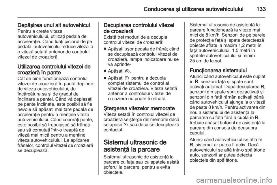 OPEL AMPERA 2012  Manual de utilizare (in Romanian) 