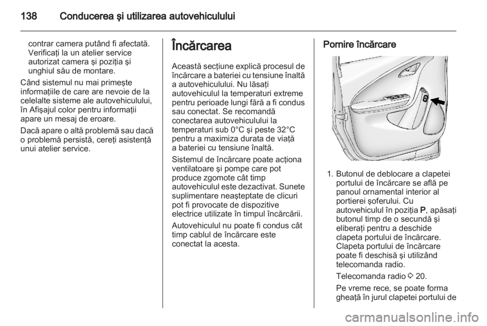 OPEL AMPERA 2012  Manual de utilizare (in Romanian) 