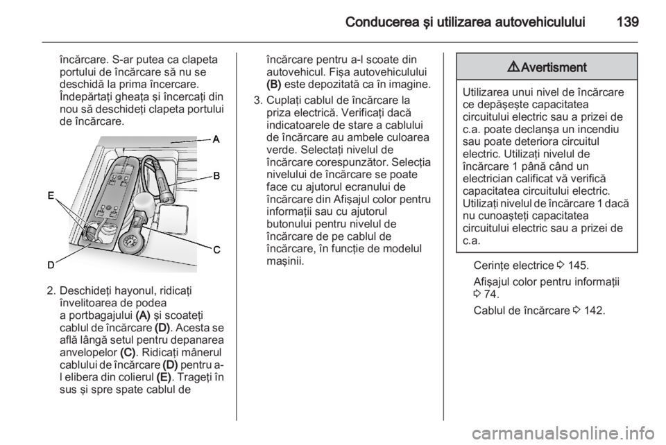 OPEL AMPERA 2012  Manual de utilizare (in Romanian) 