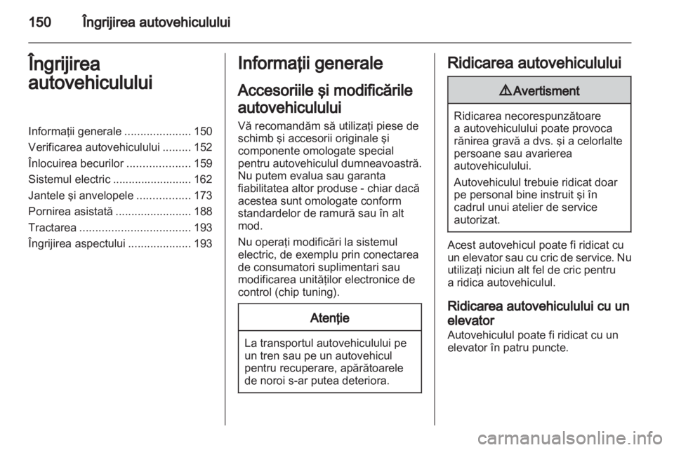 OPEL AMPERA 2012  Manual de utilizare (in Romanian) 