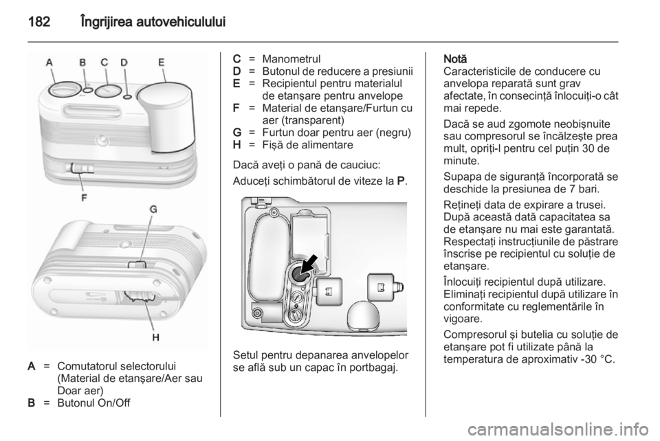 OPEL AMPERA 2012  Manual de utilizare (in Romanian) 