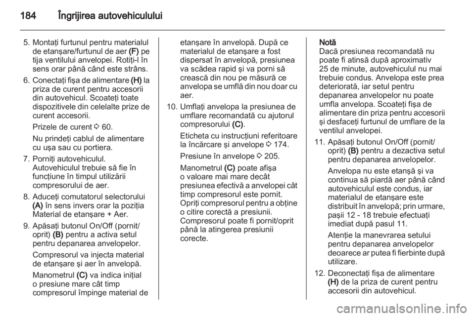 OPEL AMPERA 2012  Manual de utilizare (in Romanian) 