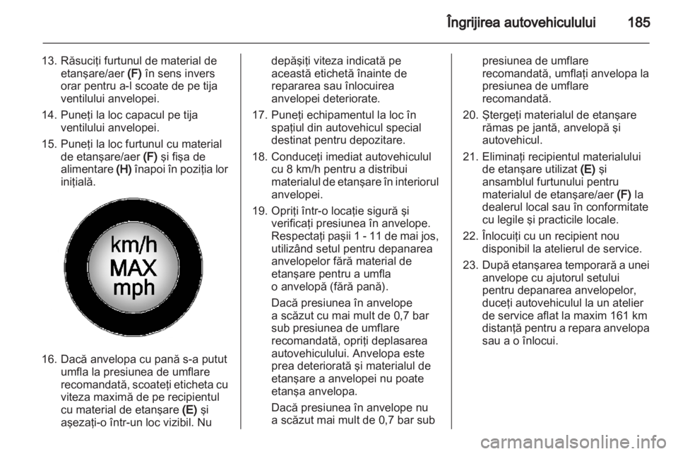 OPEL AMPERA 2012  Manual de utilizare (in Romanian) 