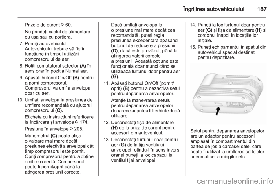 OPEL AMPERA 2012  Manual de utilizare (in Romanian) 