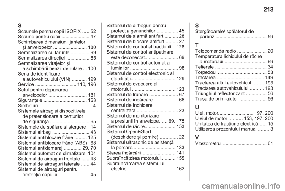 OPEL AMPERA 2012  Manual de utilizare (in Romanian) 