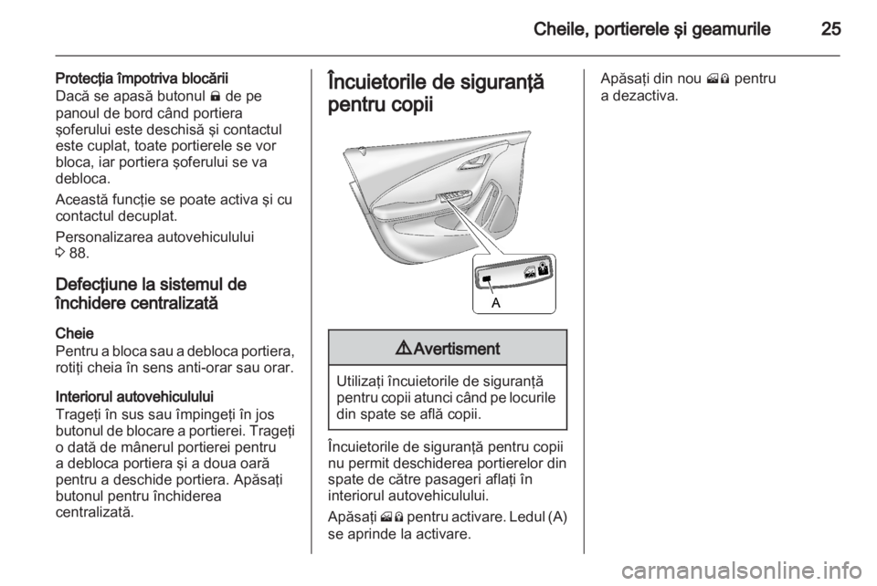 OPEL AMPERA 2012  Manual de utilizare (in Romanian) 