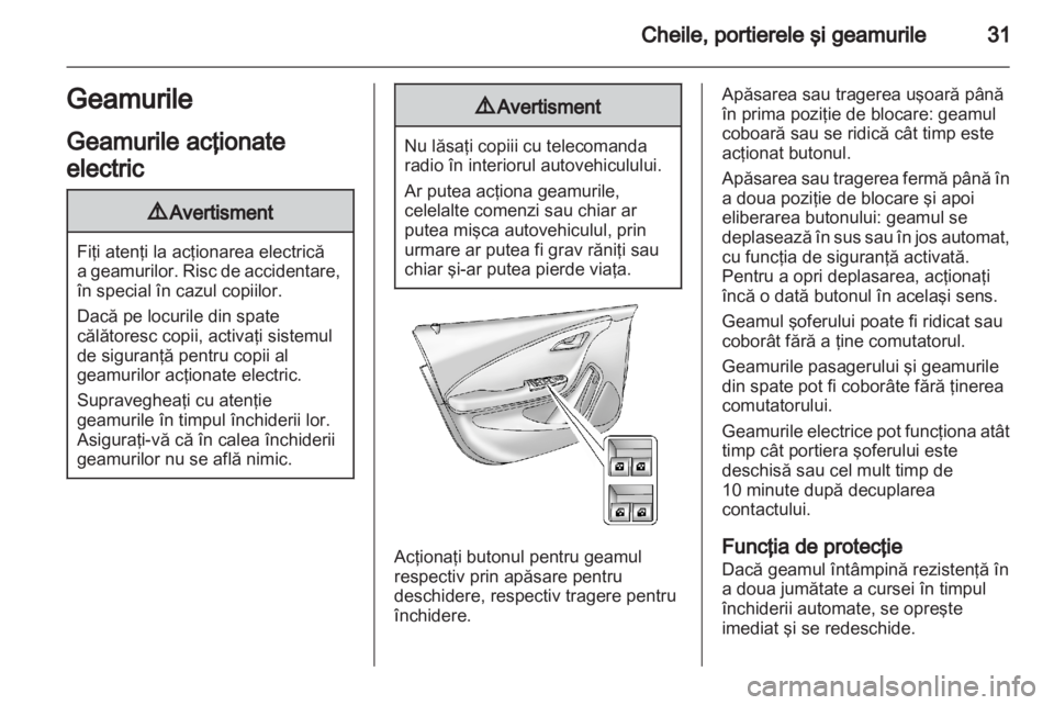 OPEL AMPERA 2012  Manual de utilizare (in Romanian) 