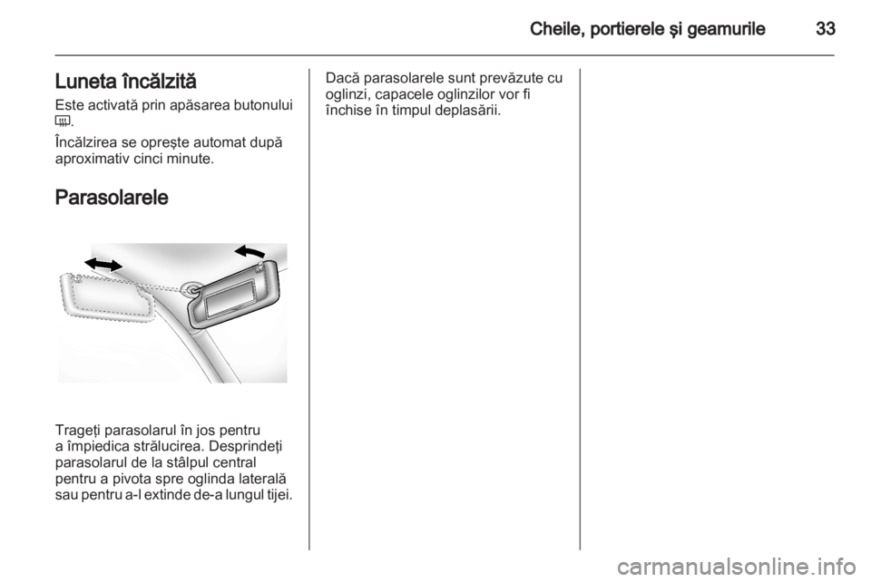 OPEL AMPERA 2012  Manual de utilizare (in Romanian) 