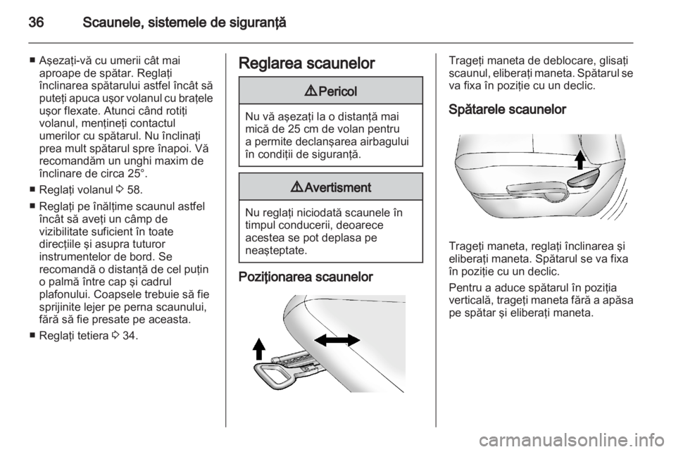 OPEL AMPERA 2012  Manual de utilizare (in Romanian) 