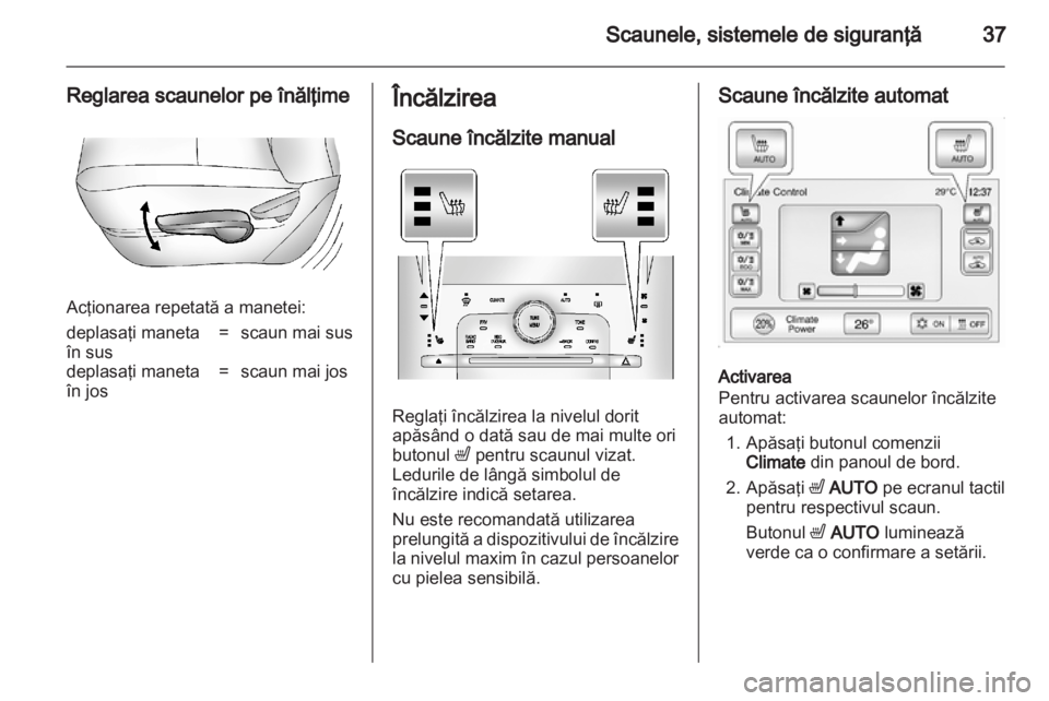 OPEL AMPERA 2012  Manual de utilizare (in Romanian) 