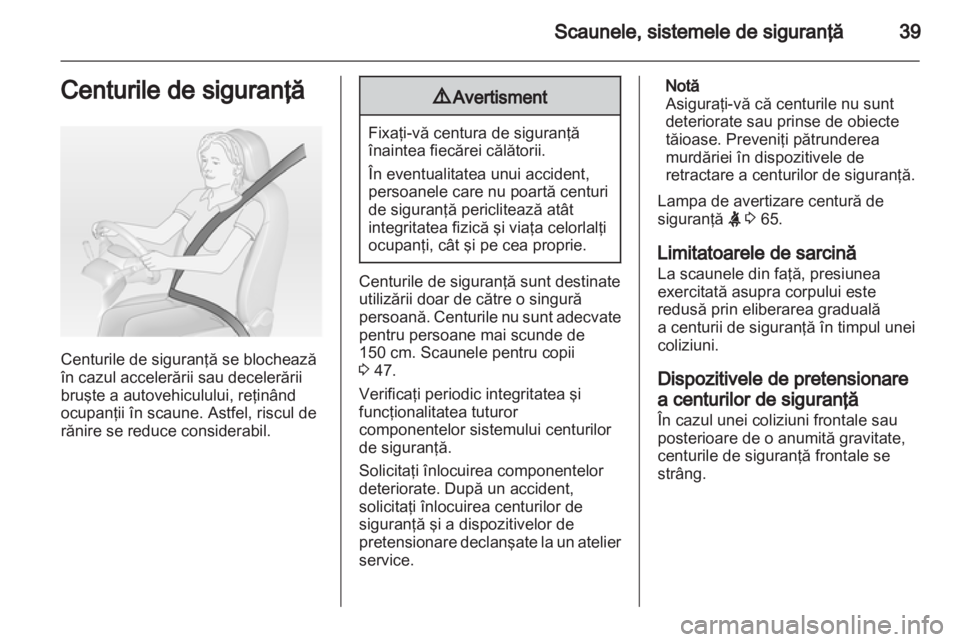 OPEL AMPERA 2012  Manual de utilizare (in Romanian) 
