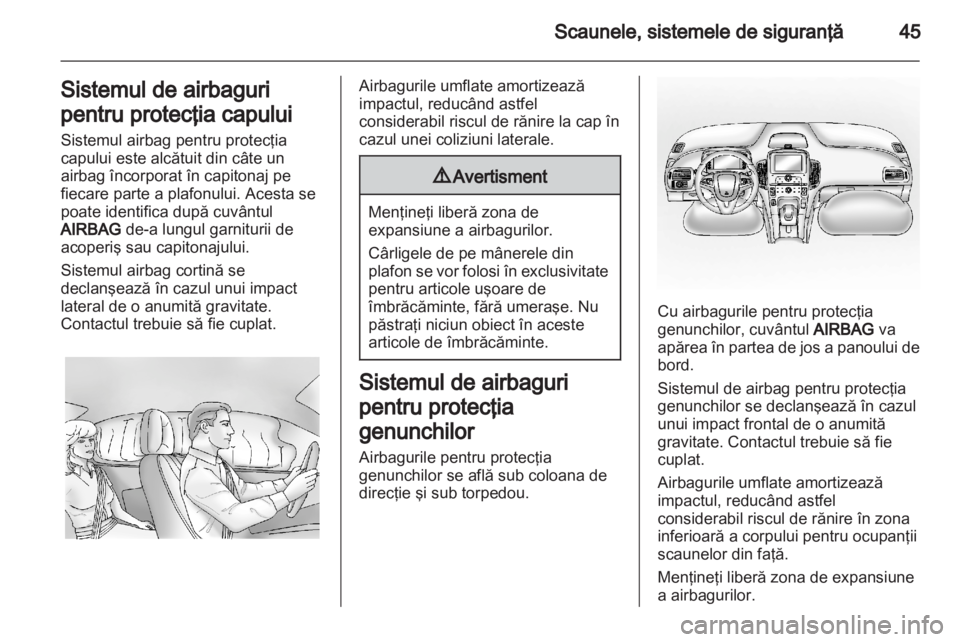 OPEL AMPERA 2012  Manual de utilizare (in Romanian) 