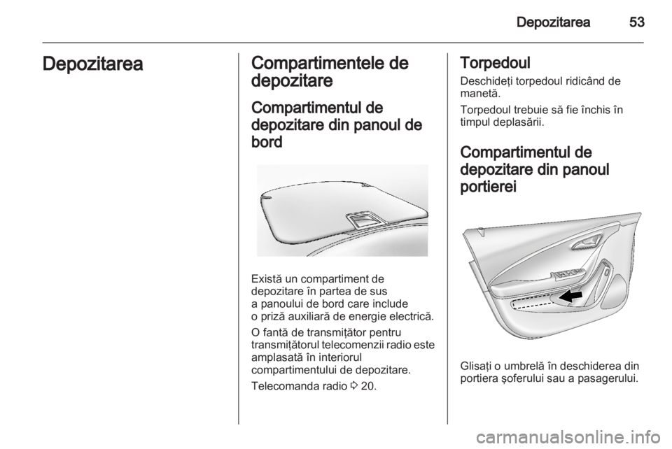 OPEL AMPERA 2012  Manual de utilizare (in Romanian) 