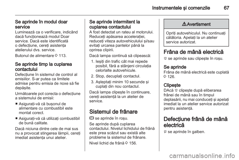 OPEL AMPERA 2012  Manual de utilizare (in Romanian) 