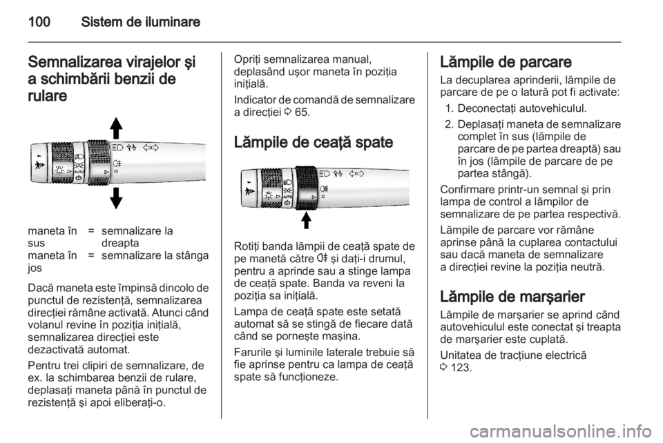 OPEL AMPERA 2012  Manual de utilizare (in Romanian) 