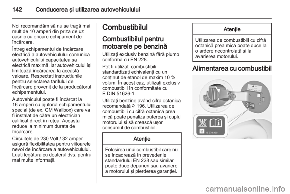 OPEL AMPERA 2012.5  Manual de utilizare (in Romanian) 