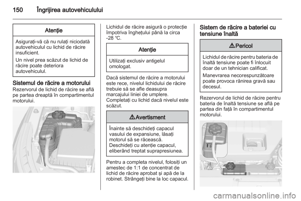 OPEL AMPERA 2012.5  Manual de utilizare (in Romanian) 