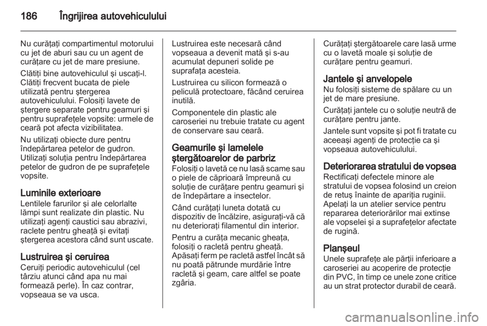 OPEL AMPERA 2012.5  Manual de utilizare (in Romanian) 