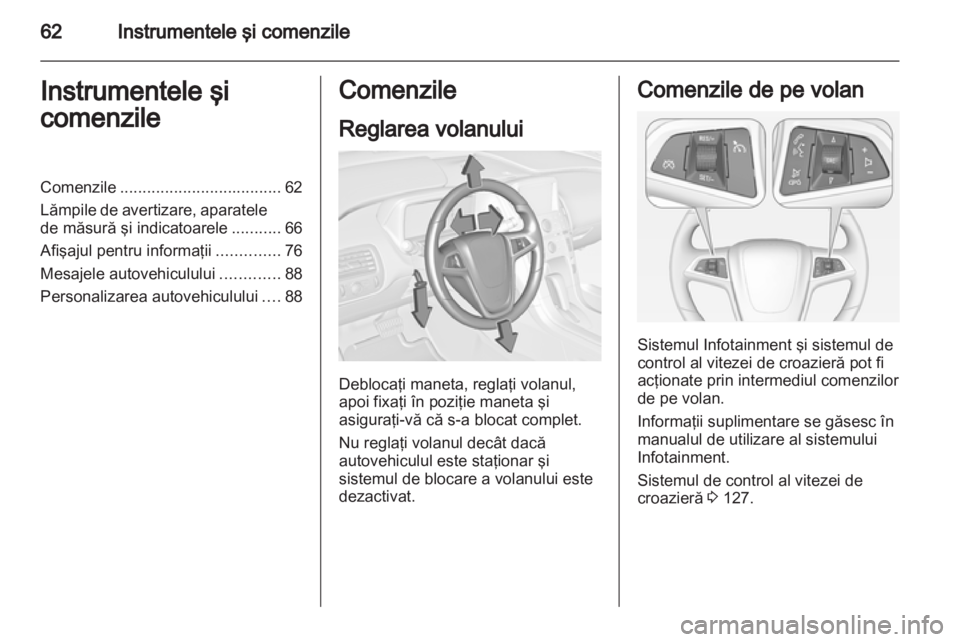 OPEL AMPERA 2012.5  Manual de utilizare (in Romanian) 