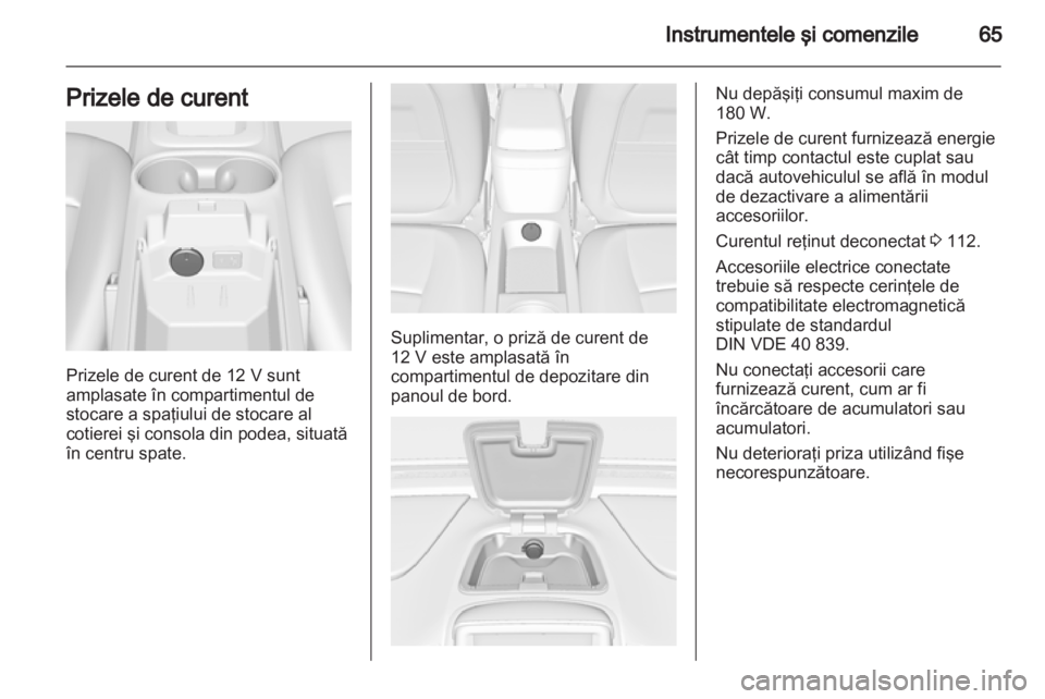 OPEL AMPERA 2012.5  Manual de utilizare (in Romanian) 