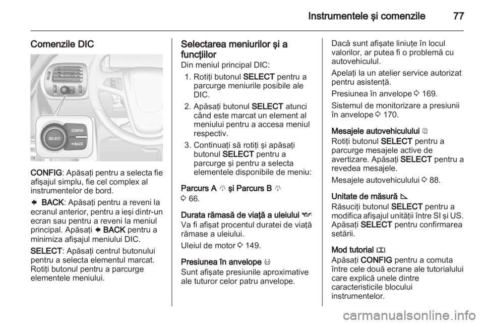 OPEL AMPERA 2012.5  Manual de utilizare (in Romanian) 