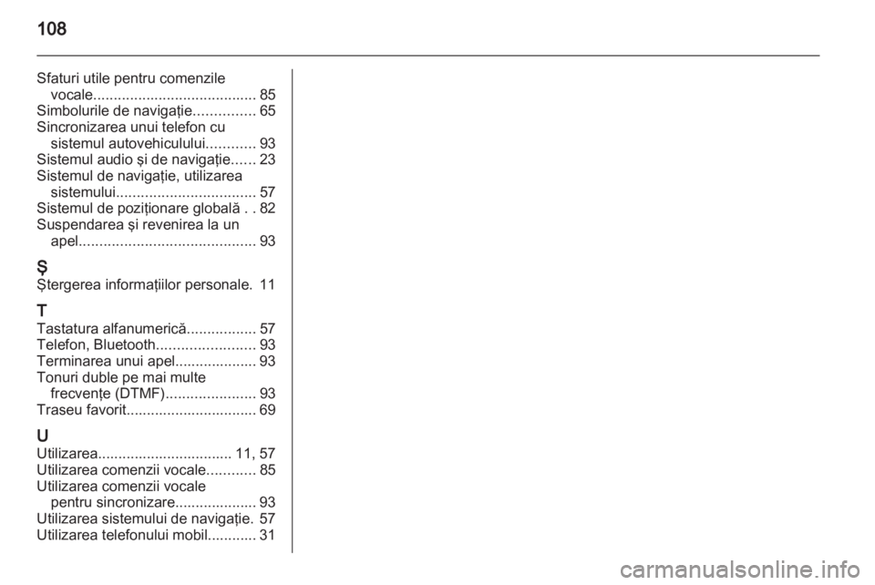 OPEL AMPERA 2013  Manual pentru sistemul Infotainment (in Romanian) 