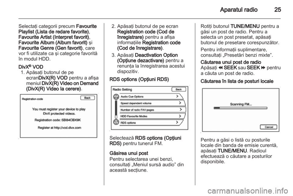 OPEL AMPERA 2013  Manual pentru sistemul Infotainment (in Romanian) 