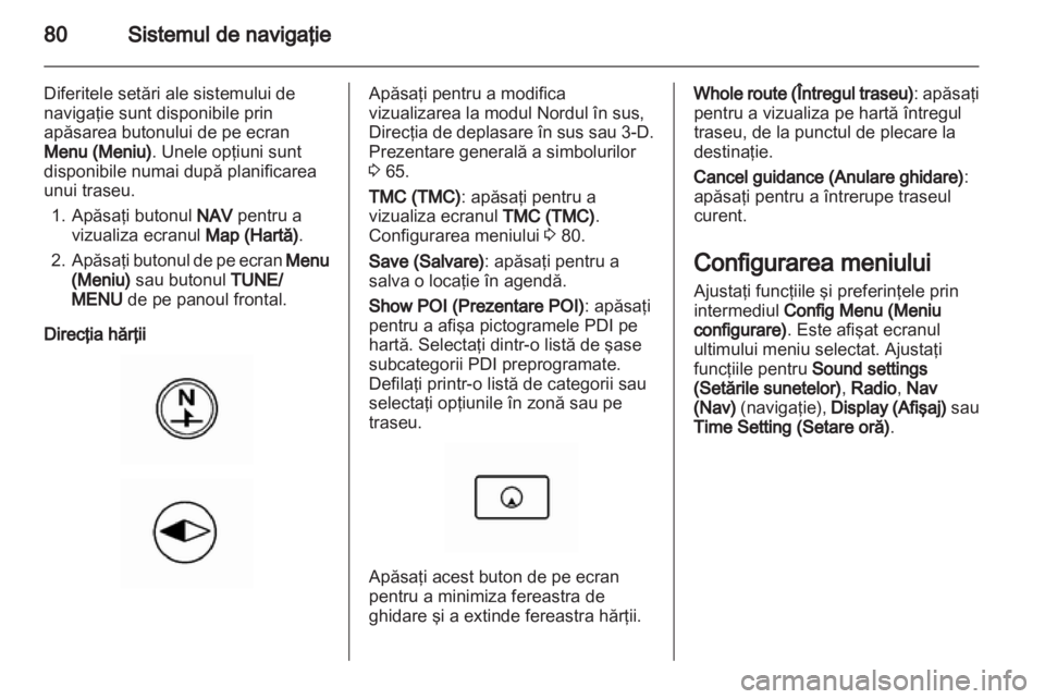 OPEL AMPERA 2013  Manual pentru sistemul Infotainment (in Romanian) 