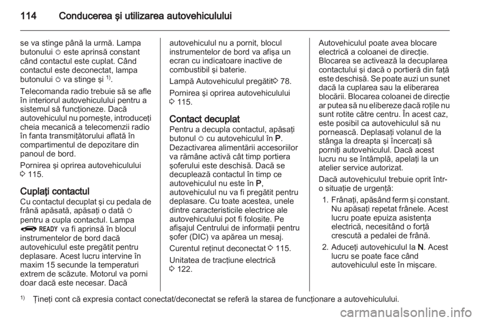 OPEL AMPERA 2013  Manual de utilizare (in Romanian) 