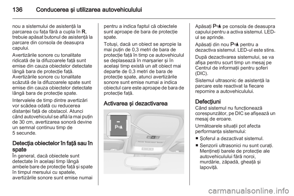 OPEL AMPERA 2013  Manual de utilizare (in Romanian) 