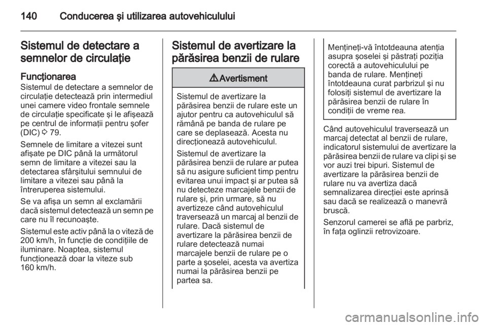 OPEL AMPERA 2013  Manual de utilizare (in Romanian) 