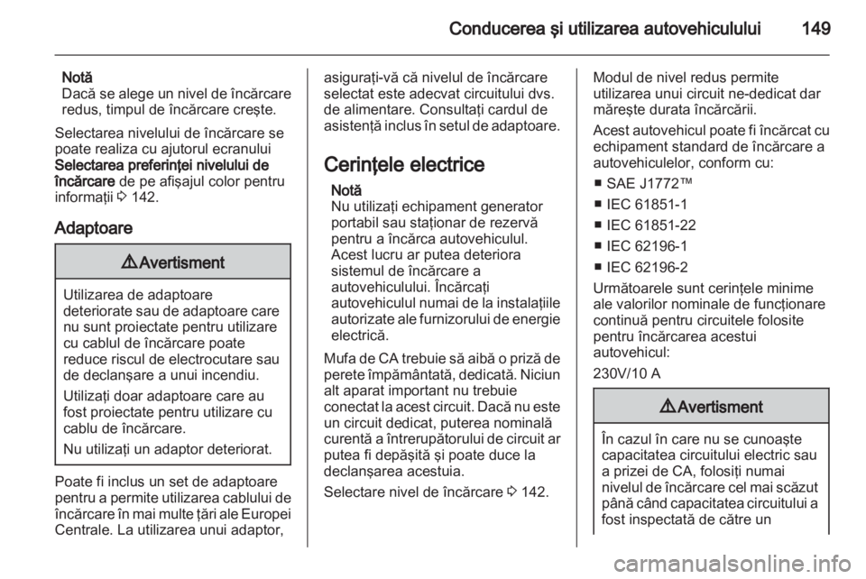 OPEL AMPERA 2013  Manual de utilizare (in Romanian) 