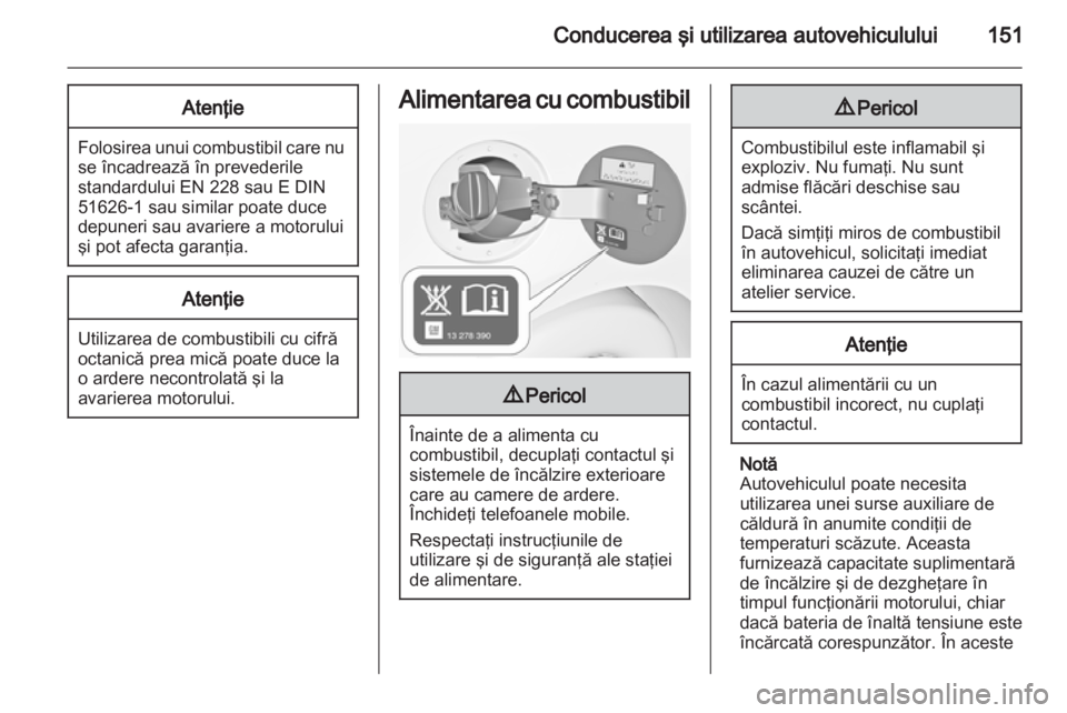 OPEL AMPERA 2013  Manual de utilizare (in Romanian) 