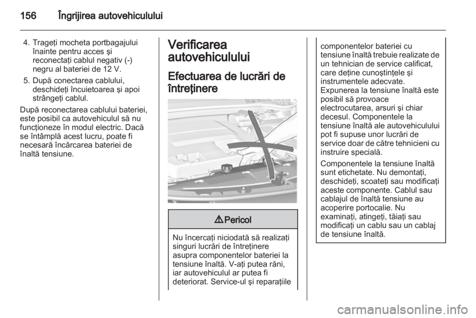 OPEL AMPERA 2013  Manual de utilizare (in Romanian) 