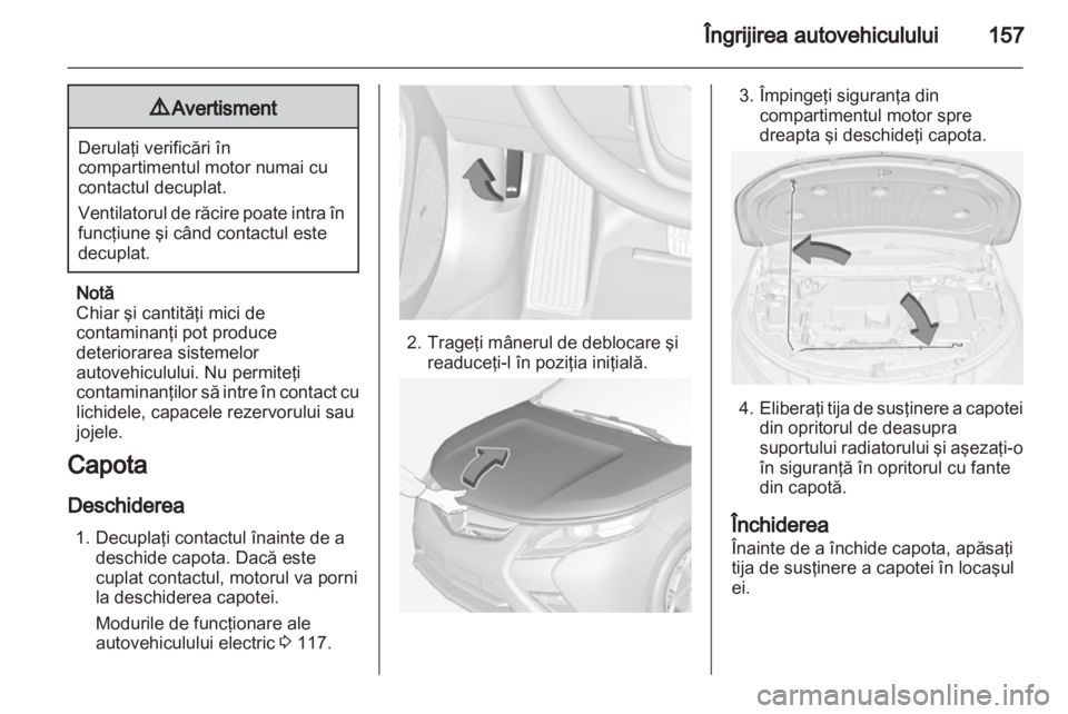 OPEL AMPERA 2013  Manual de utilizare (in Romanian) 