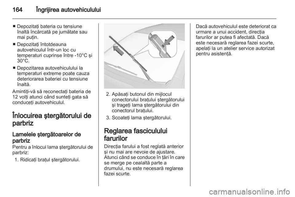 OPEL AMPERA 2013  Manual de utilizare (in Romanian) 