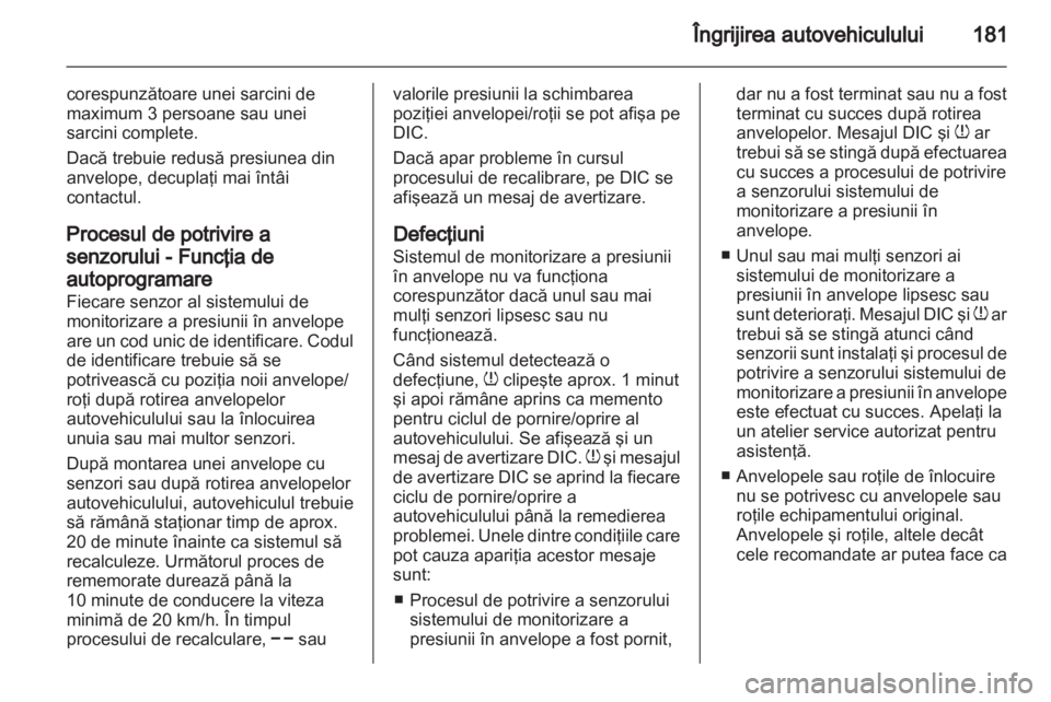 OPEL AMPERA 2013  Manual de utilizare (in Romanian) 