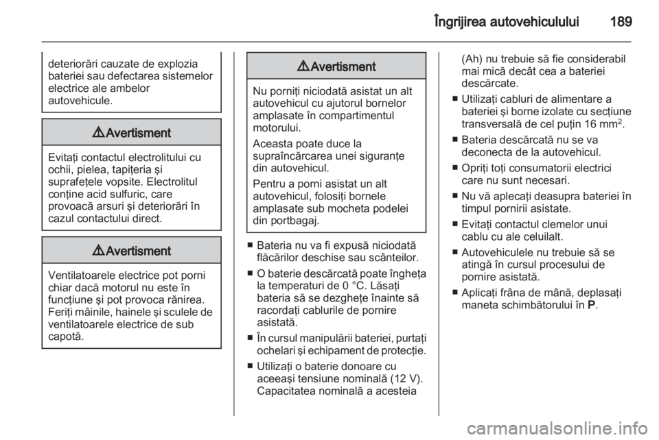 OPEL AMPERA 2013  Manual de utilizare (in Romanian) 