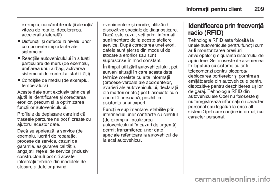 OPEL AMPERA 2013  Manual de utilizare (in Romanian) 