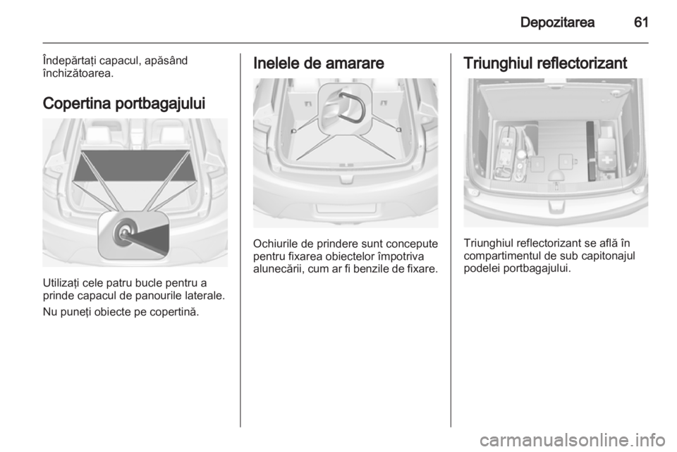 OPEL AMPERA 2013  Manual de utilizare (in Romanian) 