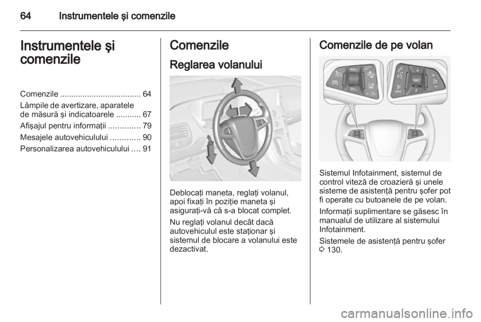 OPEL AMPERA 2013  Manual de utilizare (in Romanian) 