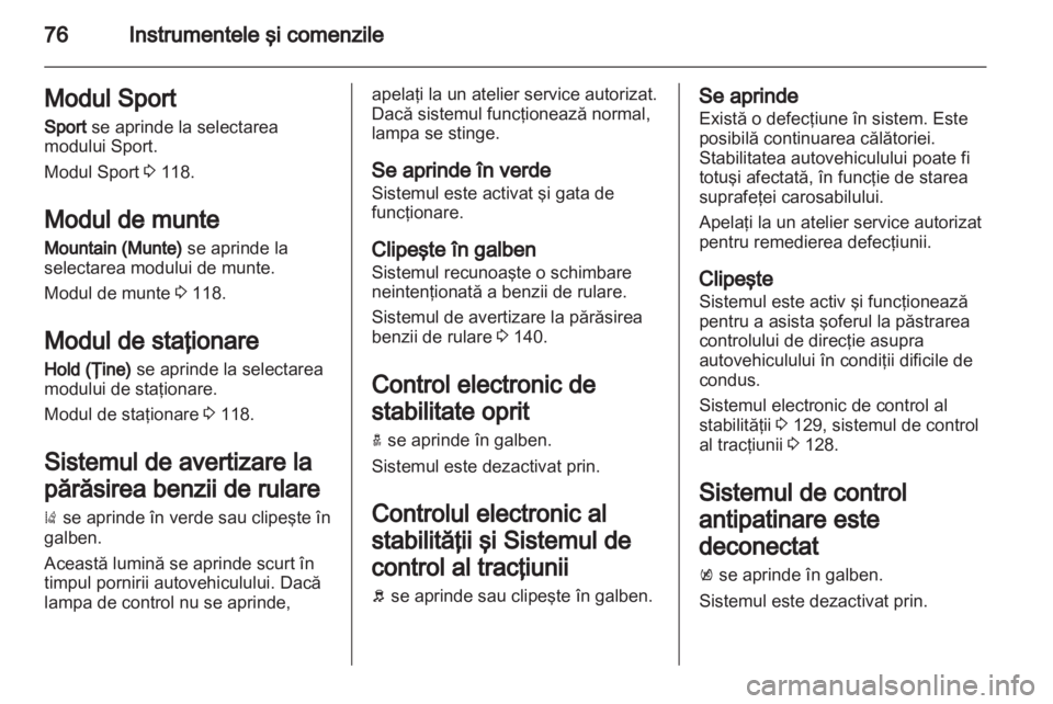 OPEL AMPERA 2013  Manual de utilizare (in Romanian) 