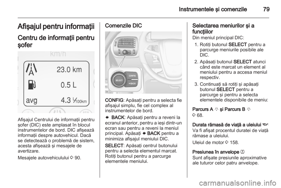 OPEL AMPERA 2013  Manual de utilizare (in Romanian) 