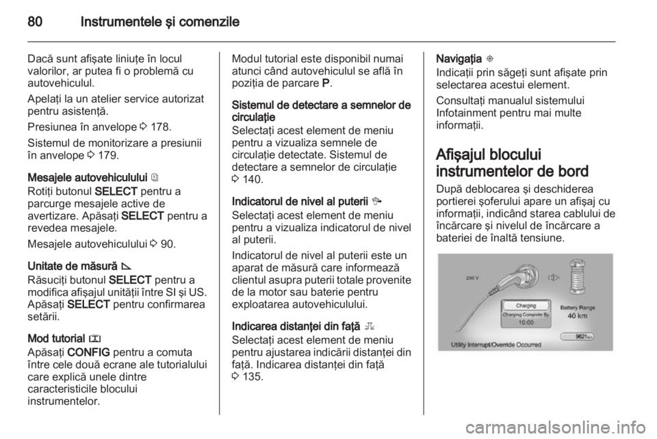 OPEL AMPERA 2013  Manual de utilizare (in Romanian) 